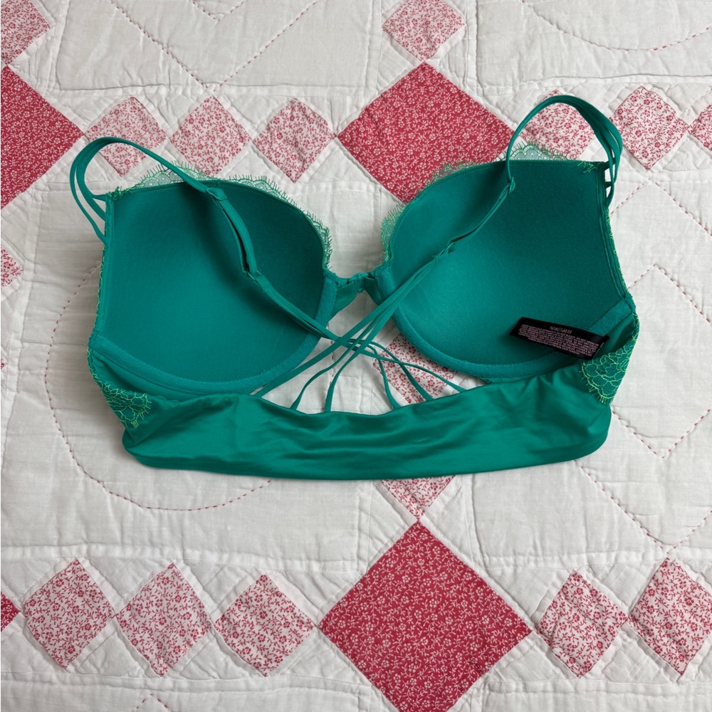 Victoria’s Secret Very Sexy Push Up Bra Size 36C Strappy Crisscross Back - Picture 9 of 12
